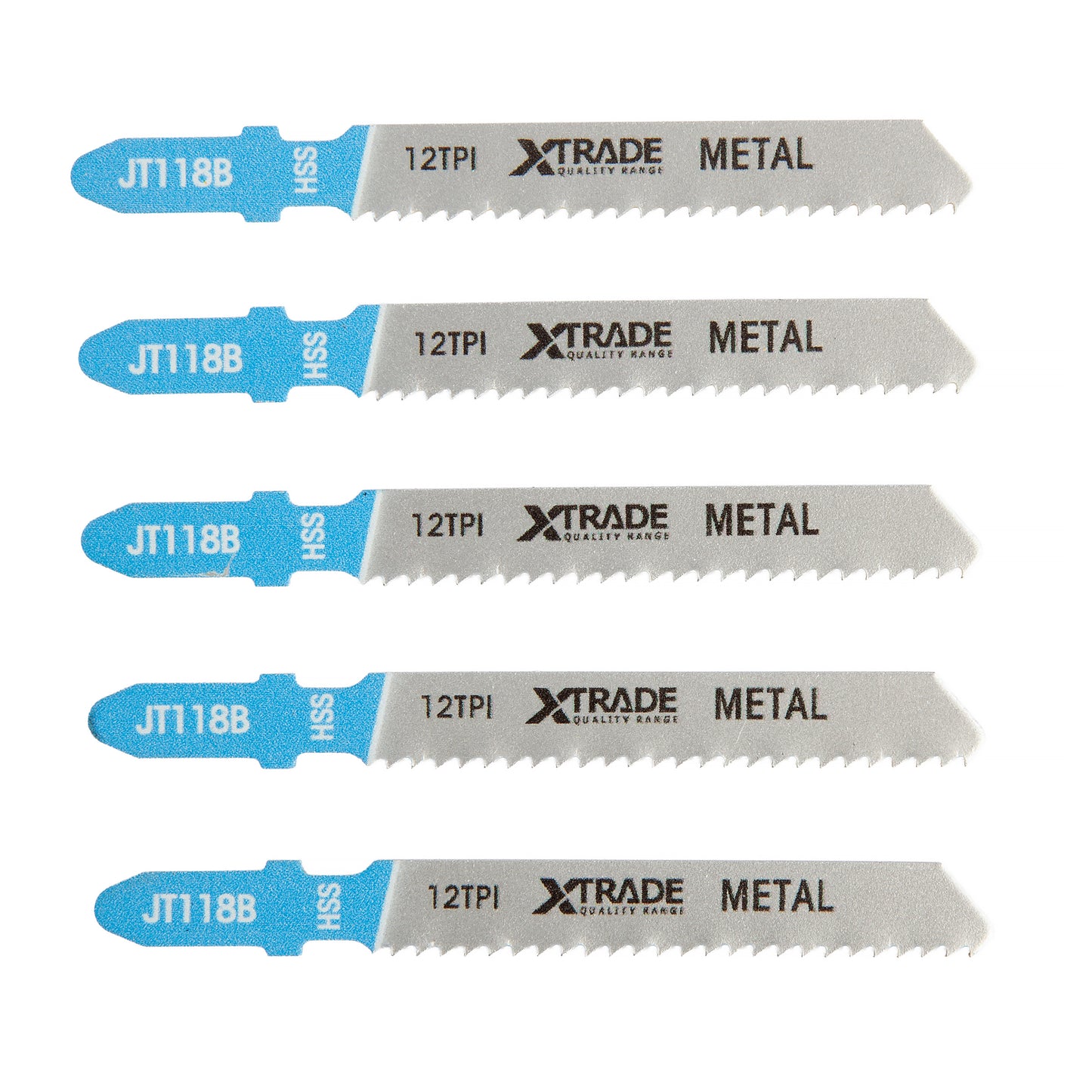 XTrade Jigsaw Blade Metal T118B 5 Pack
