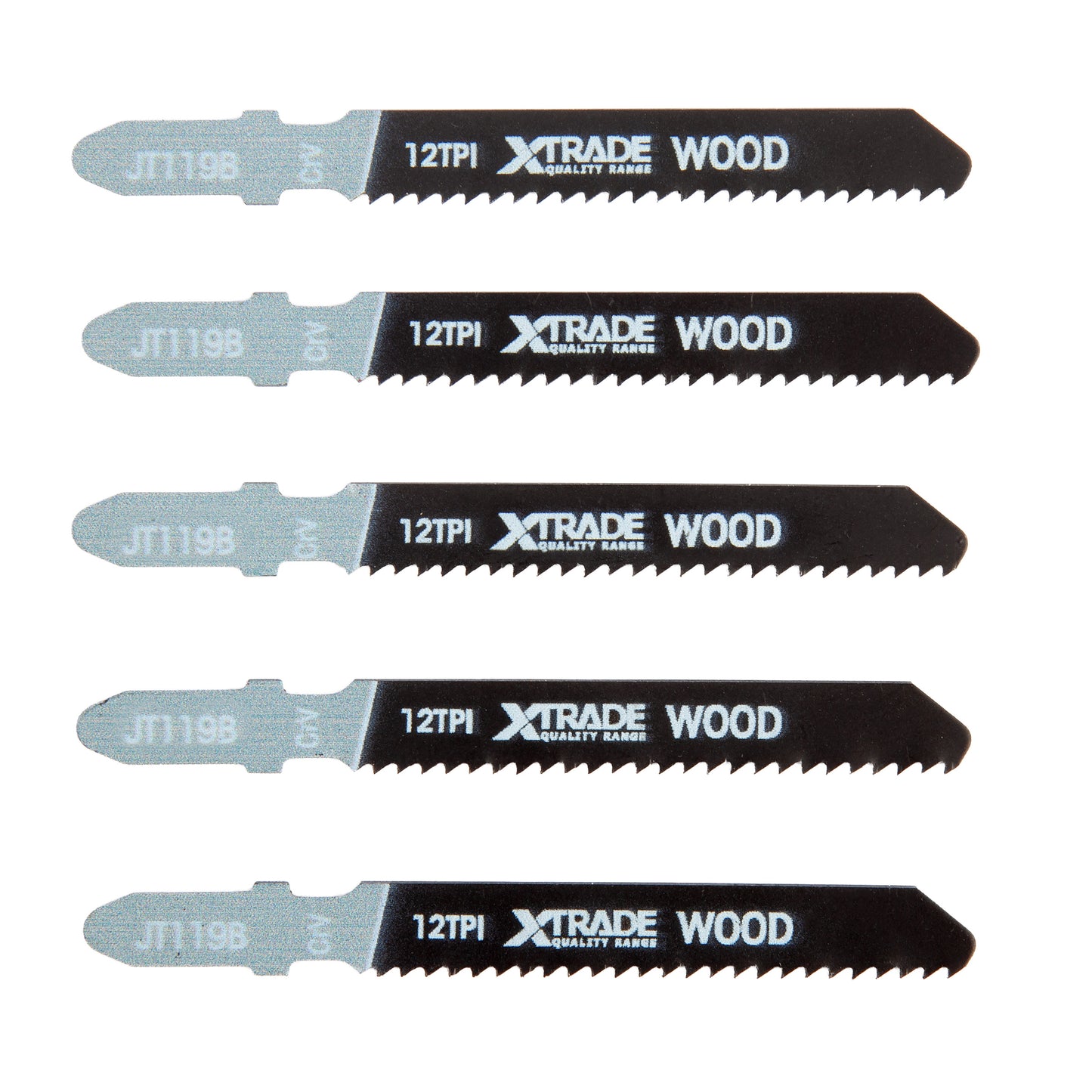 XTrade Jigsaw Blade Wood T119B 5 Pack