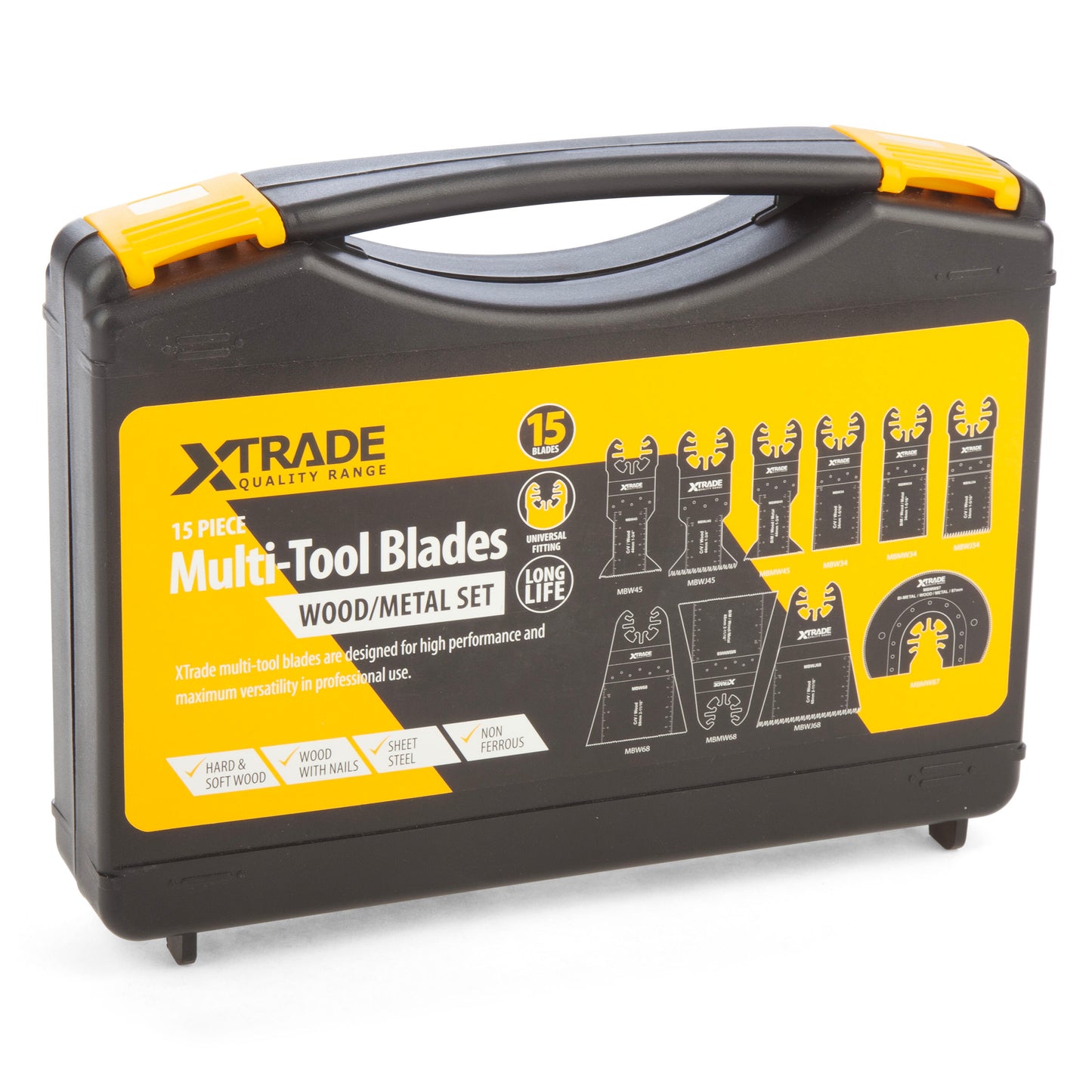 XTrade 15 Piece Multi-Tool Wood/Metal Blade Set