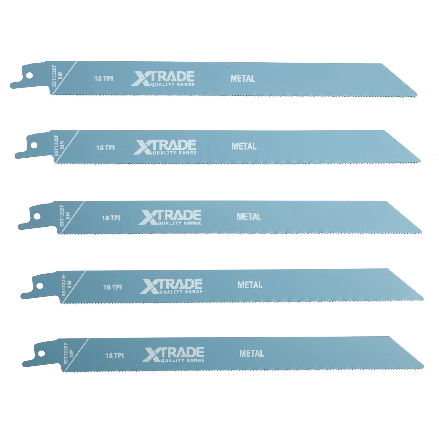 XTrade Reciprocating Saw Blade Metal S1122EF 5 Pack