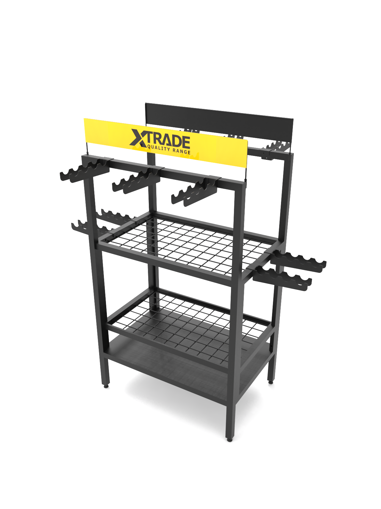Universal Shovel & Tool Display Stand