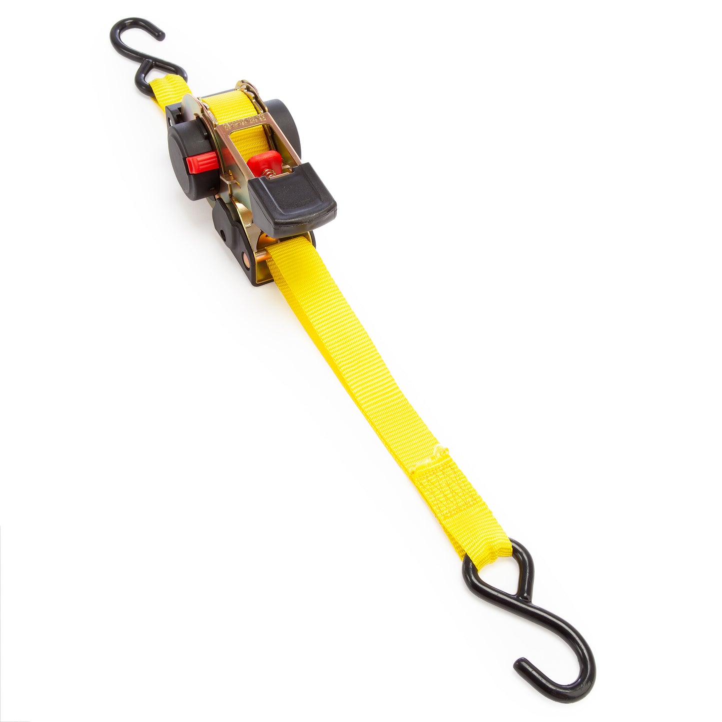 XTrade Retractable Ratchet Straps with Hooks 25mm x 3.5m