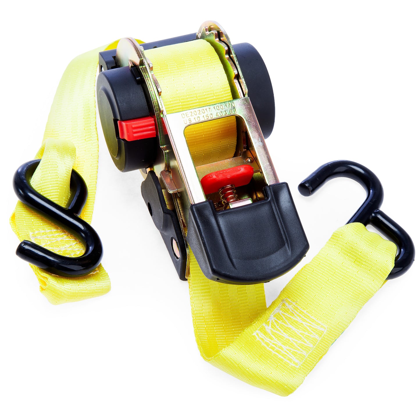 XTrade Retractable Ratchet Straps with Hooks 38mm x 4m