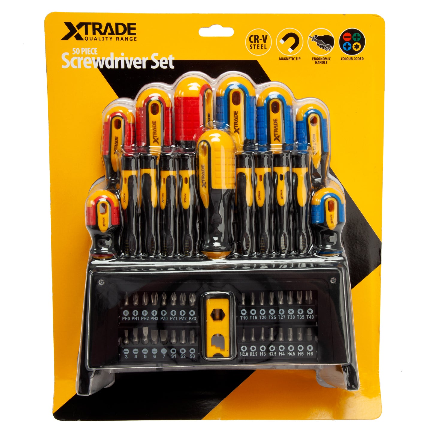 XTrade 50 Piece Screwdriver Set