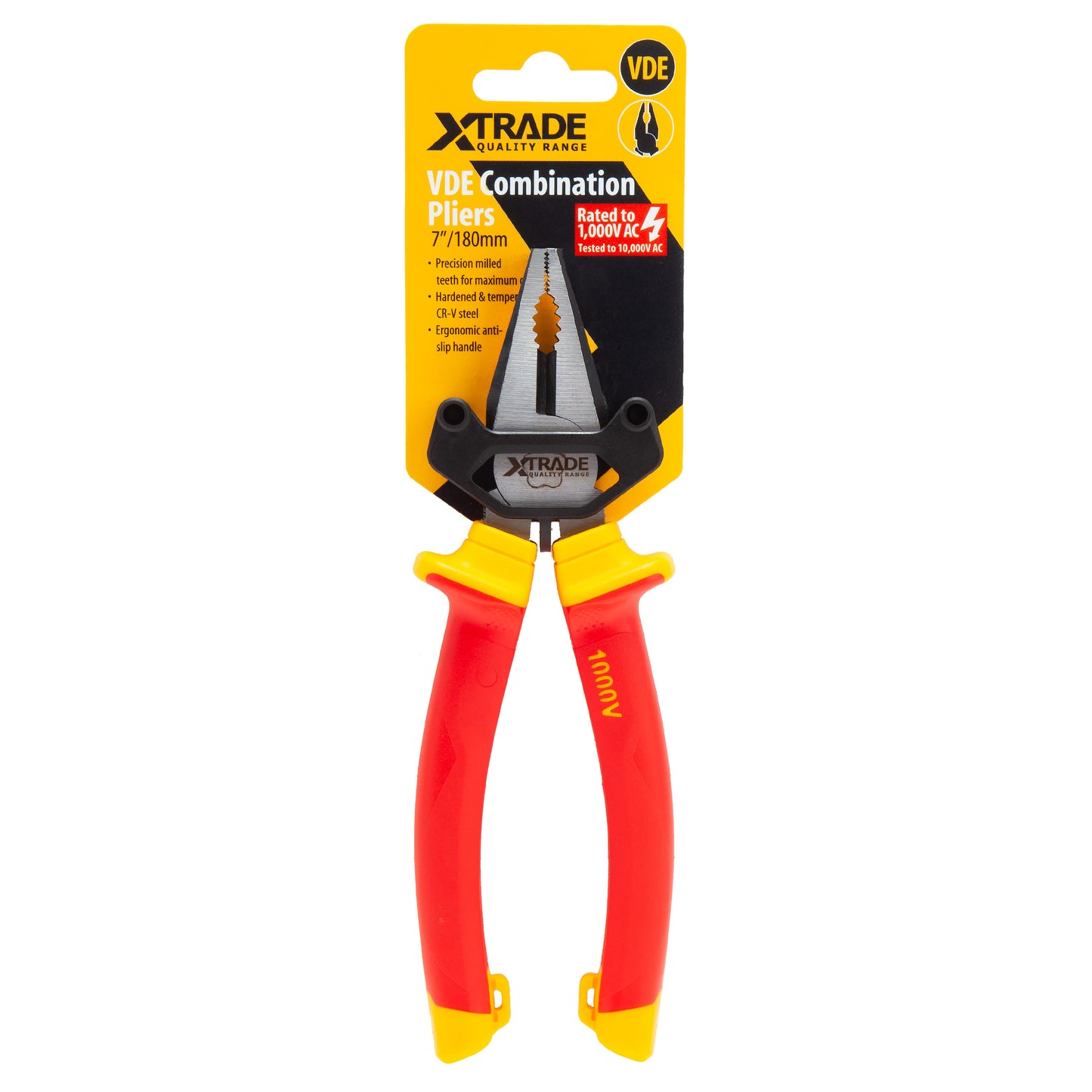 XTrade VDE Combination Pliers 7" / 180mm