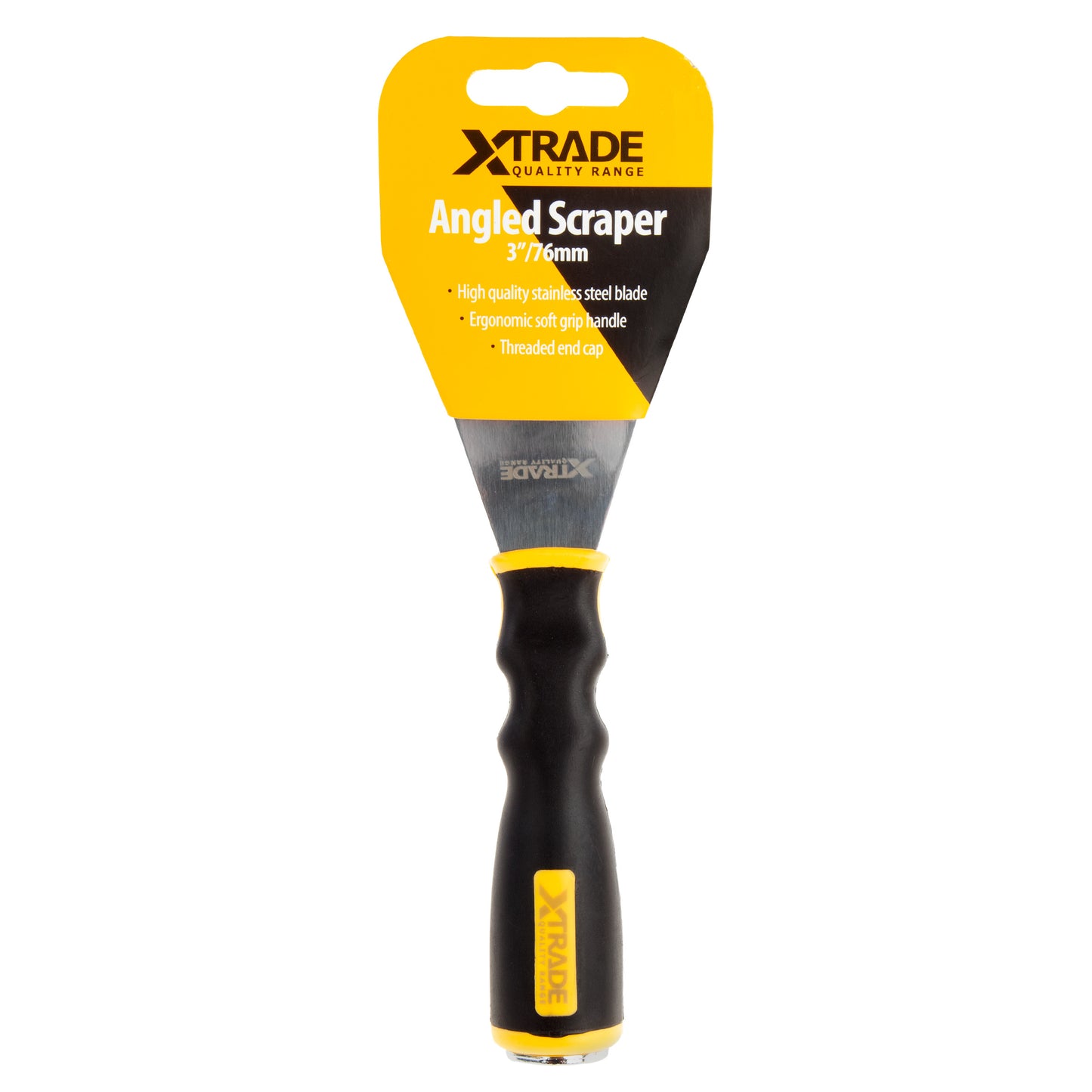 XTrade Angled Scraper with Pole Socket 3" / 76mm