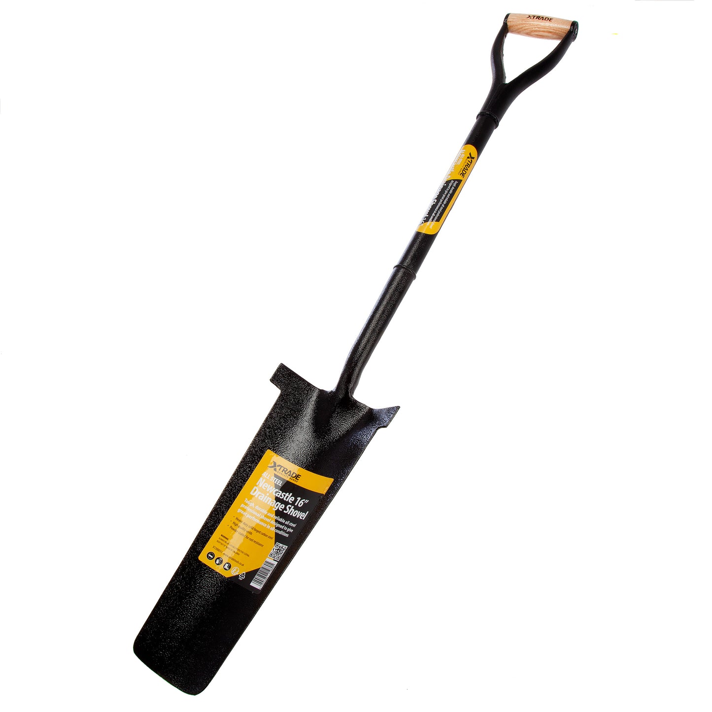XTrade All Steel 16” Head Newcastle Drainage Shovel