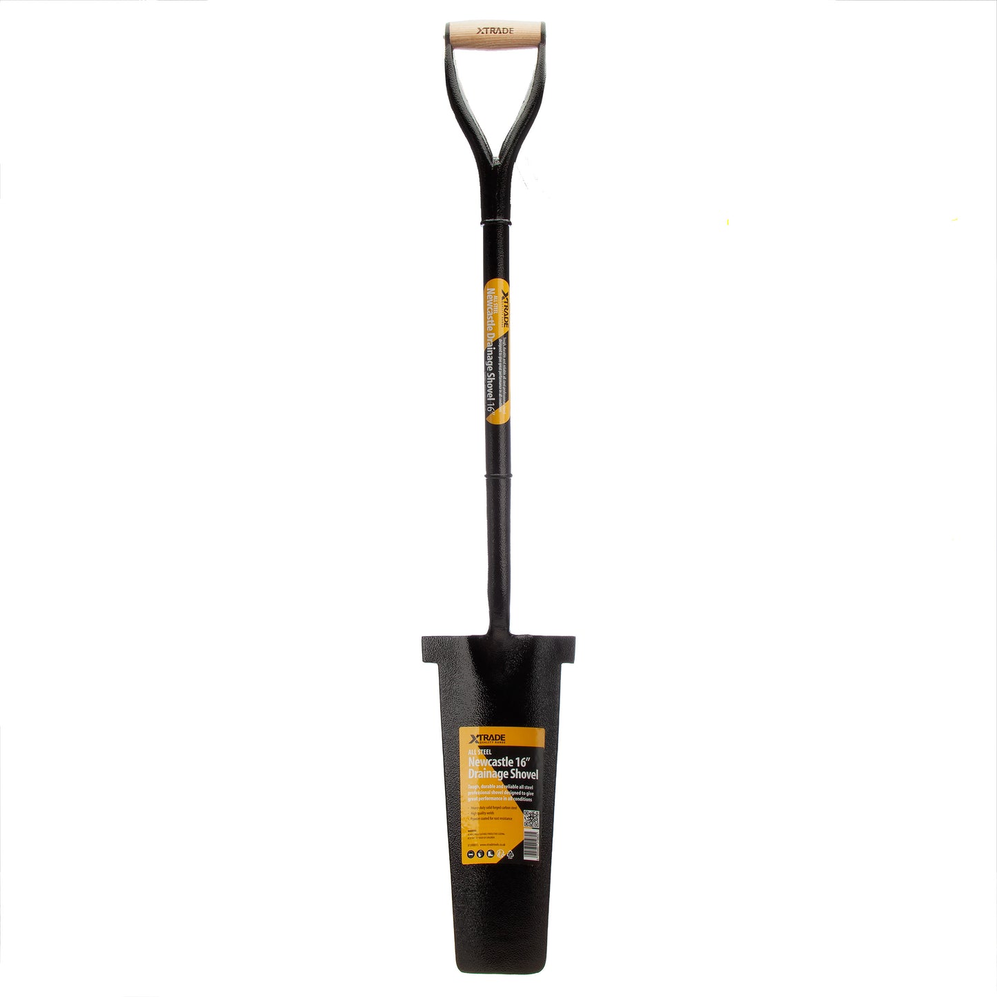 XTrade All Steel 16” Head Newcastle Drainage Shovel