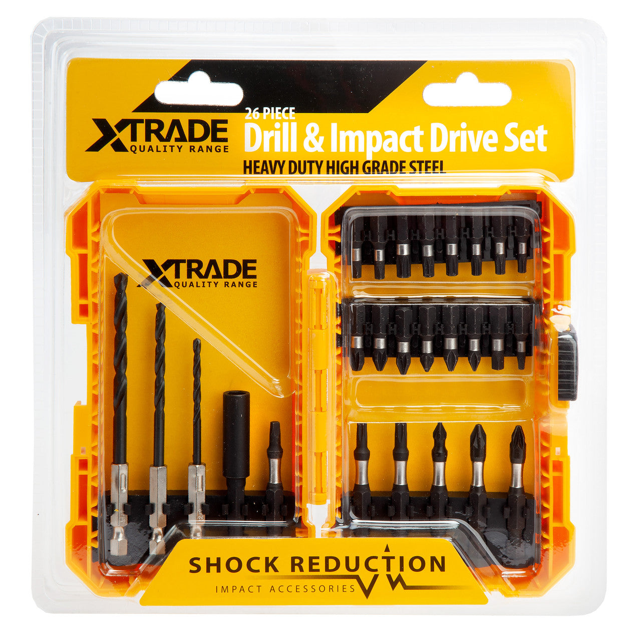 XTrade 26 Piece Drill & Impact Drive Set