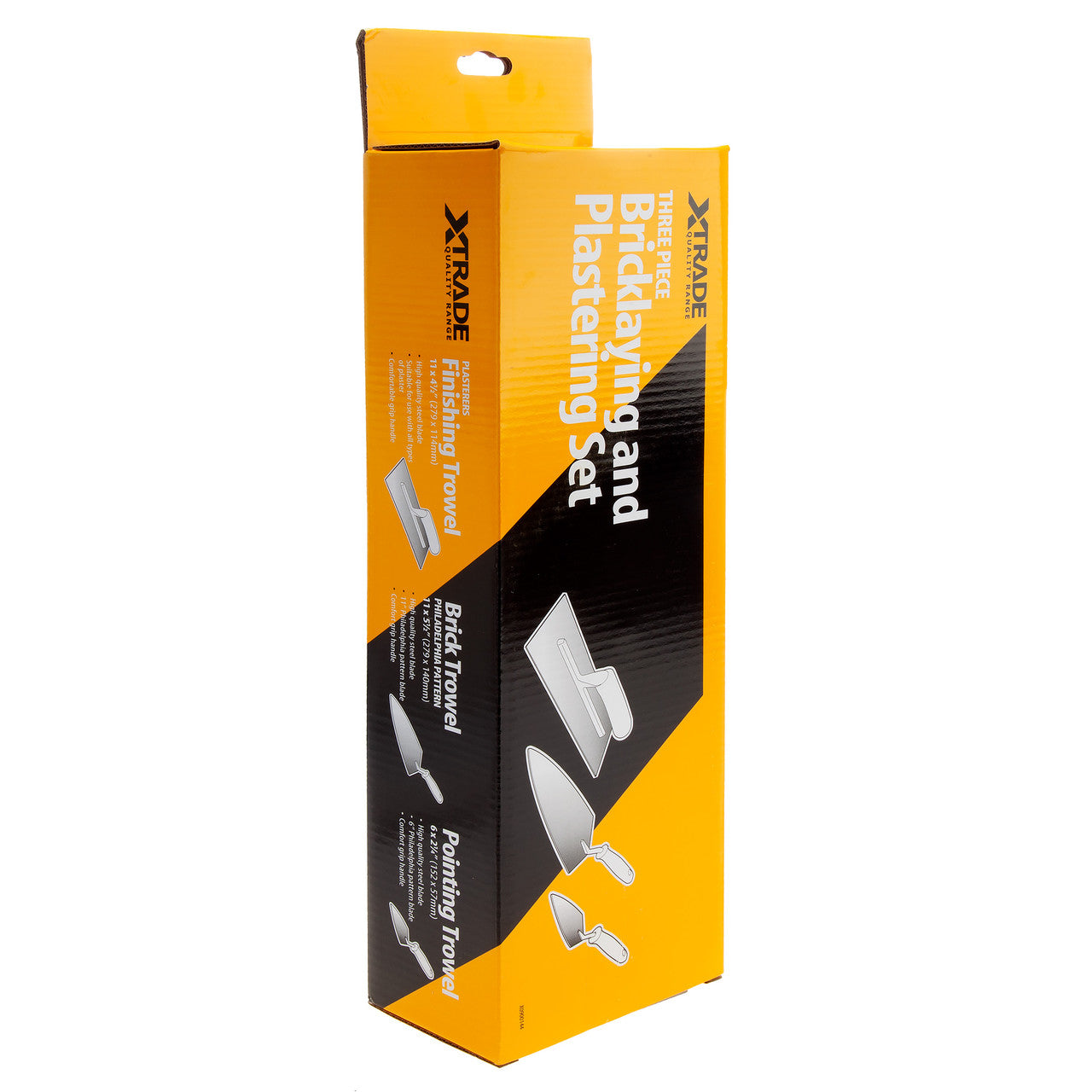 XTrade 3 Piece Bricklaying & Plastering Set