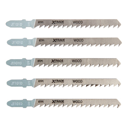 XTrade Jigsaw Blade Wood T101D 5 Pack