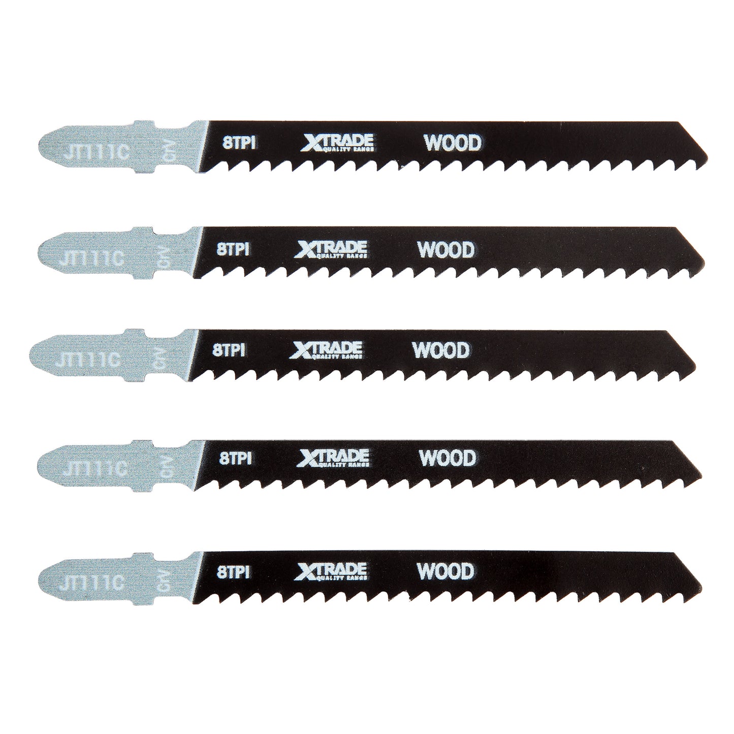 XTrade Jigsaw Blade Wood T111C 5 Pack