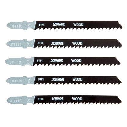 XTrade Jigsaw Blade Wood T111C 5 Pack
