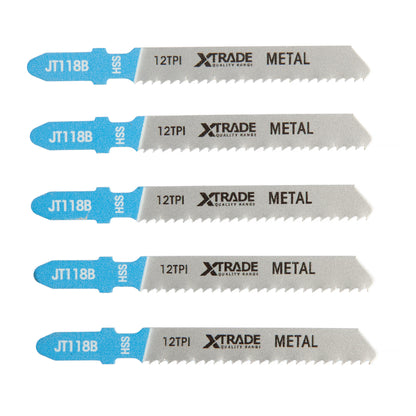 XTrade Jigsaw Blade Metal T118B 5 Pack