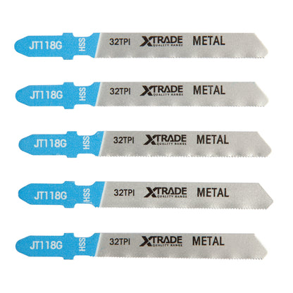 XTrade Jigsaw Blade Metal T118G 5 Pack