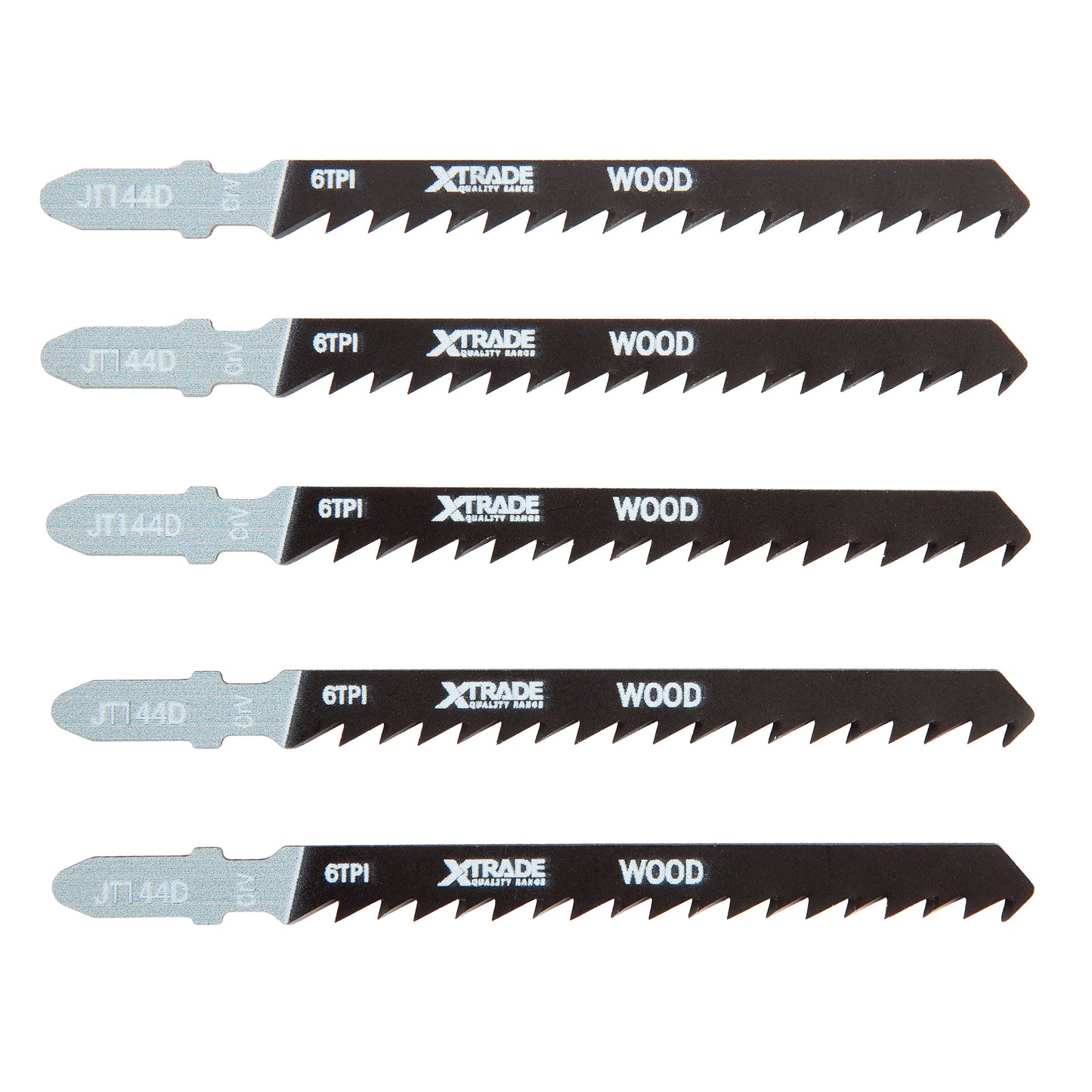 XTrade Jigsaw Blade Wood T144D 5 Pack