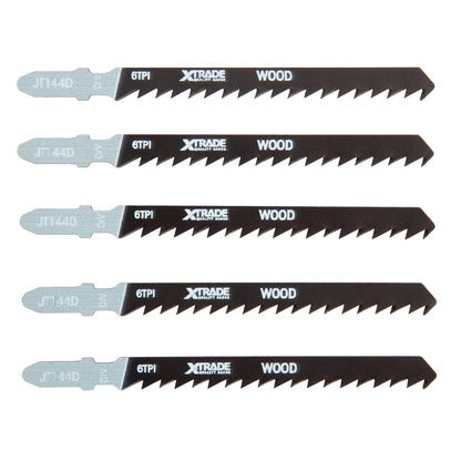 XTrade Jigsaw Blade Wood T144D 5 Pack
