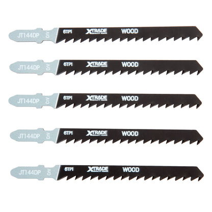 XTrade Jigsaw Blade Wood T144DP 5 Pack