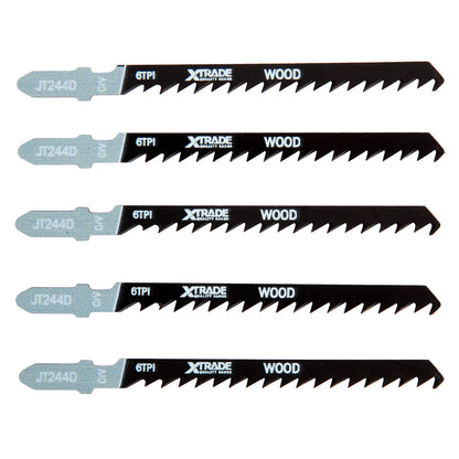 XTrade Jigsaw Blade Wood T244D 5 Pack