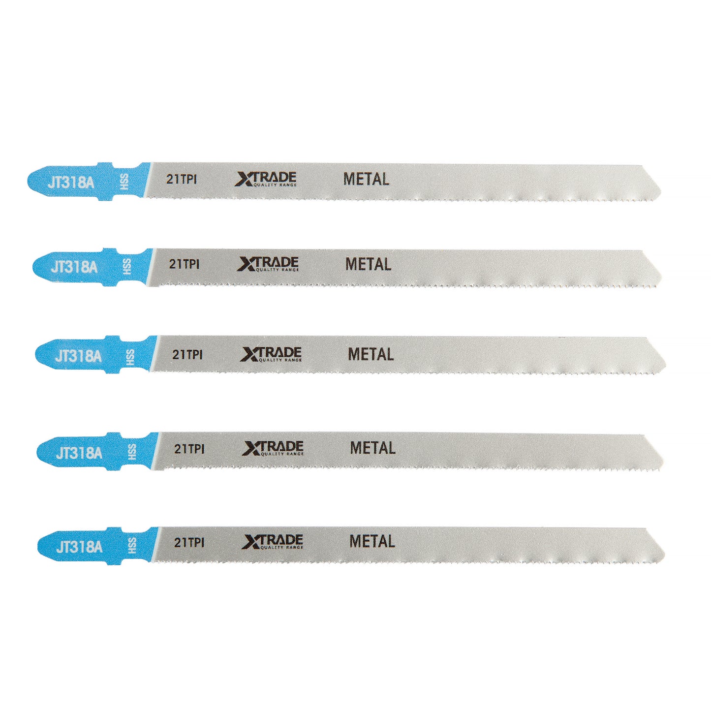 XTrade Jigsaw Blade Metal T318A 5 Pack