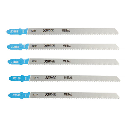 XTrade Jigsaw Blade Metal T318B 5 Pack