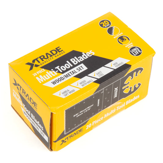 XTrade 20 Piece Multi-Tool Blade Wood/Metal Set