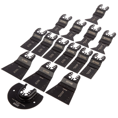 XTrade 15 Piece Multi-Tool Wood/Metal Blade Set