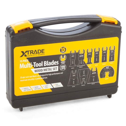 XTrade 15 Piece Multi-Tool Wood/Metal Blade Set