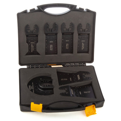 XTrade 8 Piece Multi-Tool Wood/Metal Blade Set (Case)
