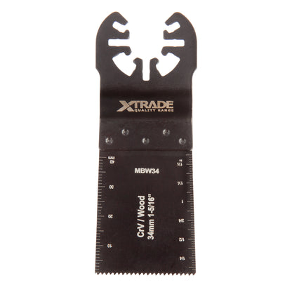 XTrade 5 Piece Multi-Tool Blade Wood Set