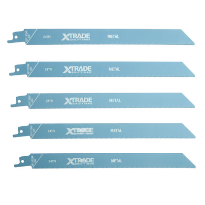 XTrade Reciprocating Saw Blade Metal S1122AF 5 Pack