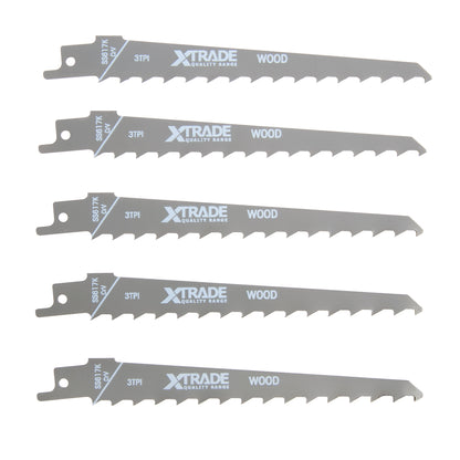 XTrade Reciprocating Saw Blade Wood S617K 5 Pack