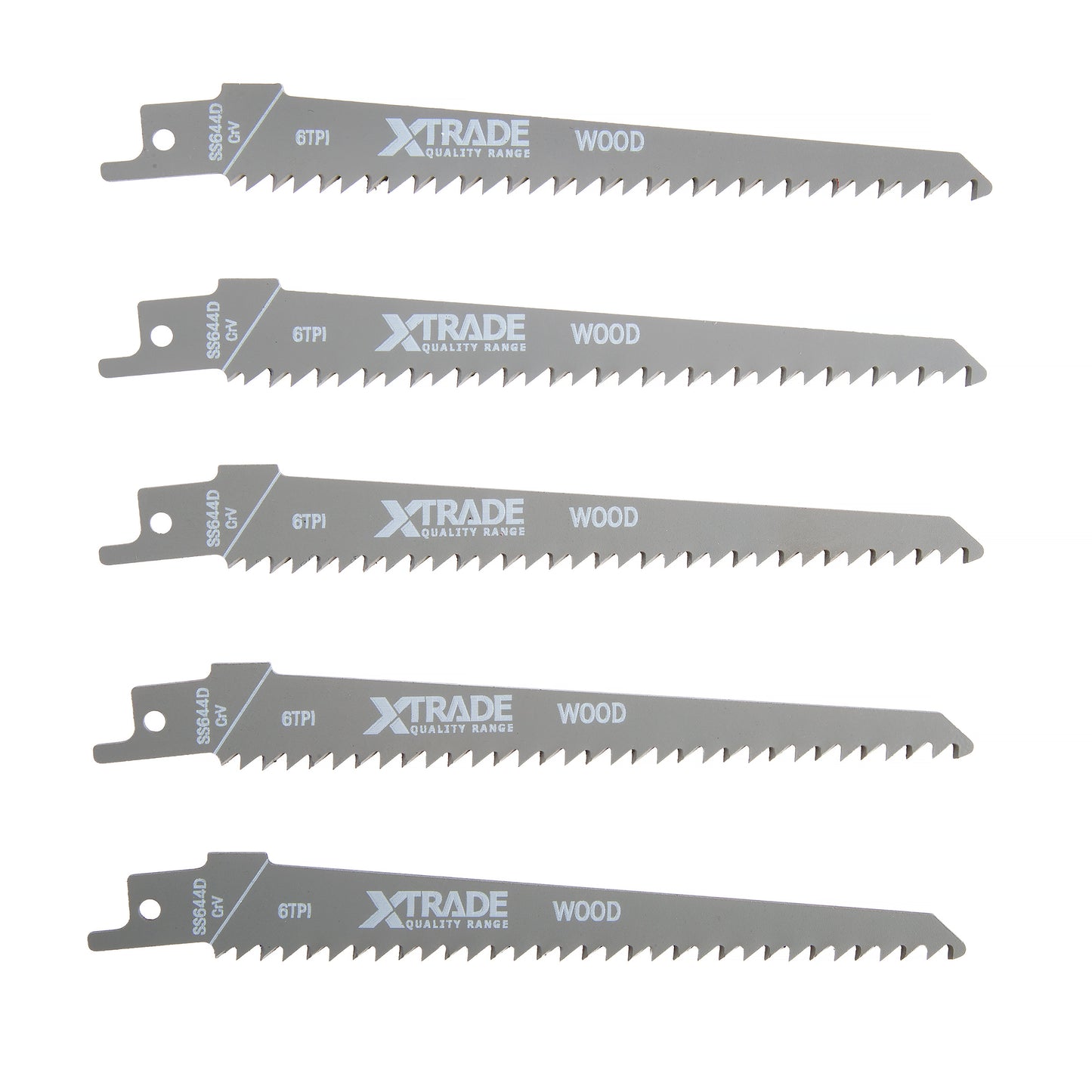 XTrade Reciprocating Saw Blade Wood S644D 5 Pack
