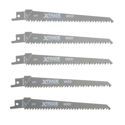 XTrade Reciprocating Saw Blade Wood S644D 5 Pack