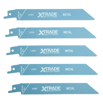 XTrade Reciprocating Saw Blade Metal S922BF 5 Pack