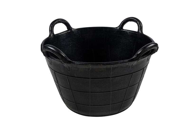 XTrade 4 Handle Rubber Lifting Bucket 40L Black