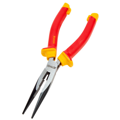 XTrade VDE Long Nose Pliers 8" / 200mm