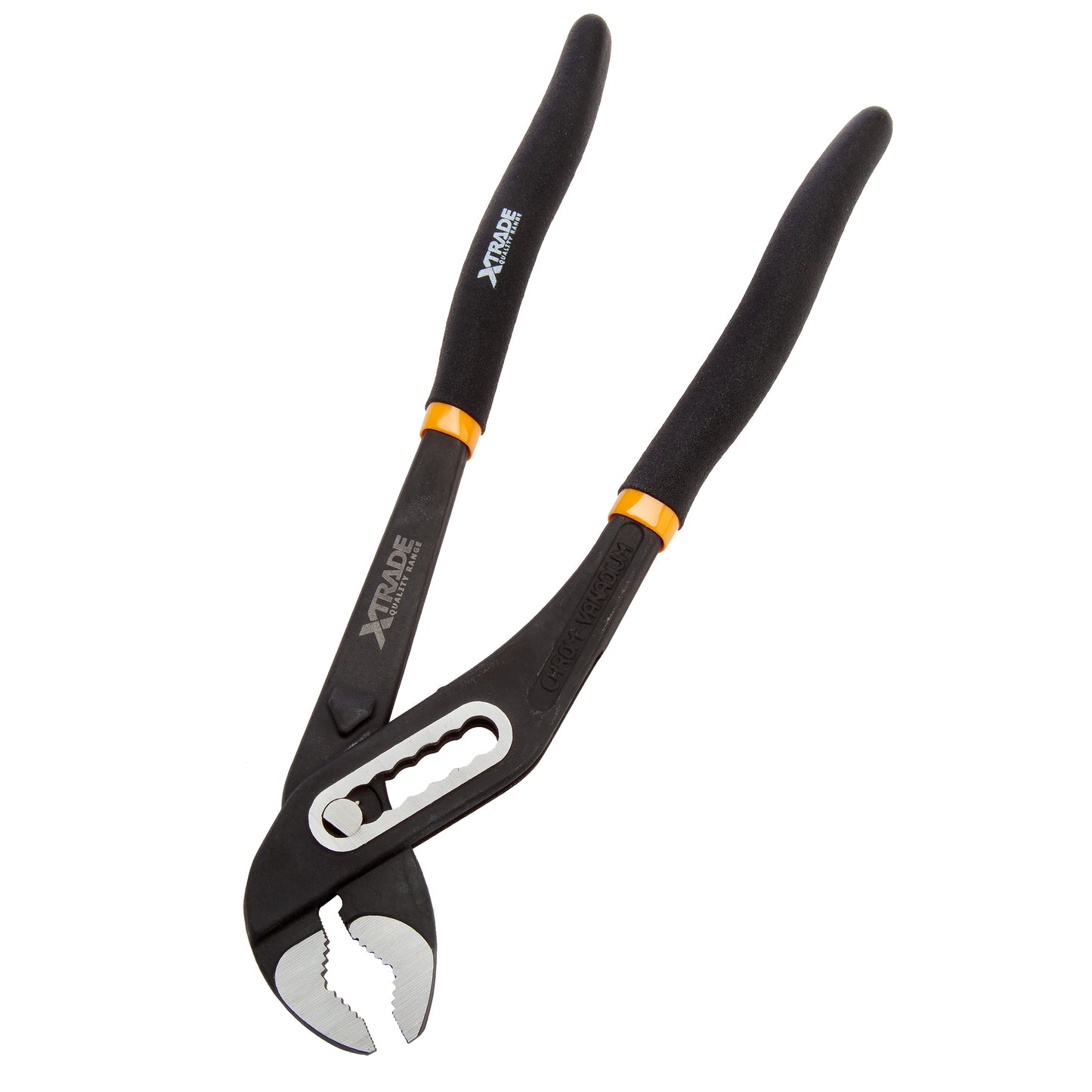 XTrade Water Pump Plier & Wide Jaw Adjustable Wrench Set
