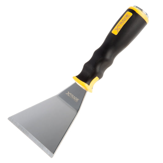 XTrade Angled Scraper with Pole Socket 4" / 100mm