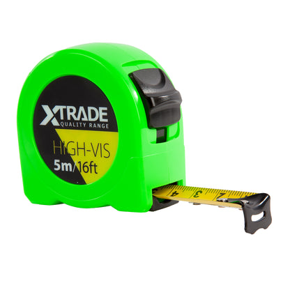 XTrade 5m/16ft High Vis Tape Measures