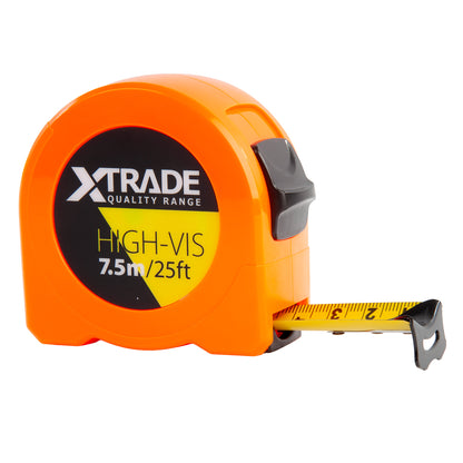 XTrade 7.5m/25ft High Vis Tape Measures