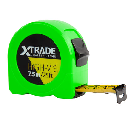 XTrade 7.5m/25ft High Vis Tape Measures