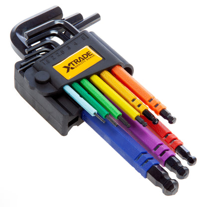 XTrade Long Arm Ball End Hex Key Set